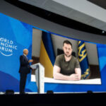 Scwab and Zelenski at DAVOS