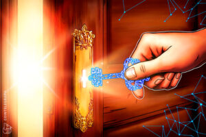 USED Inserting the Blue Key