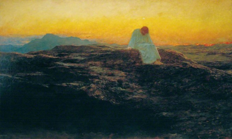 USED Jesus in wilderness
