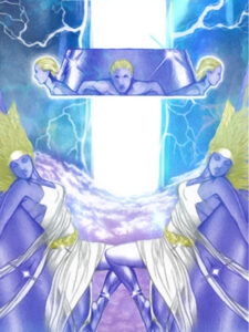 Blue Angels protecting the power house of God