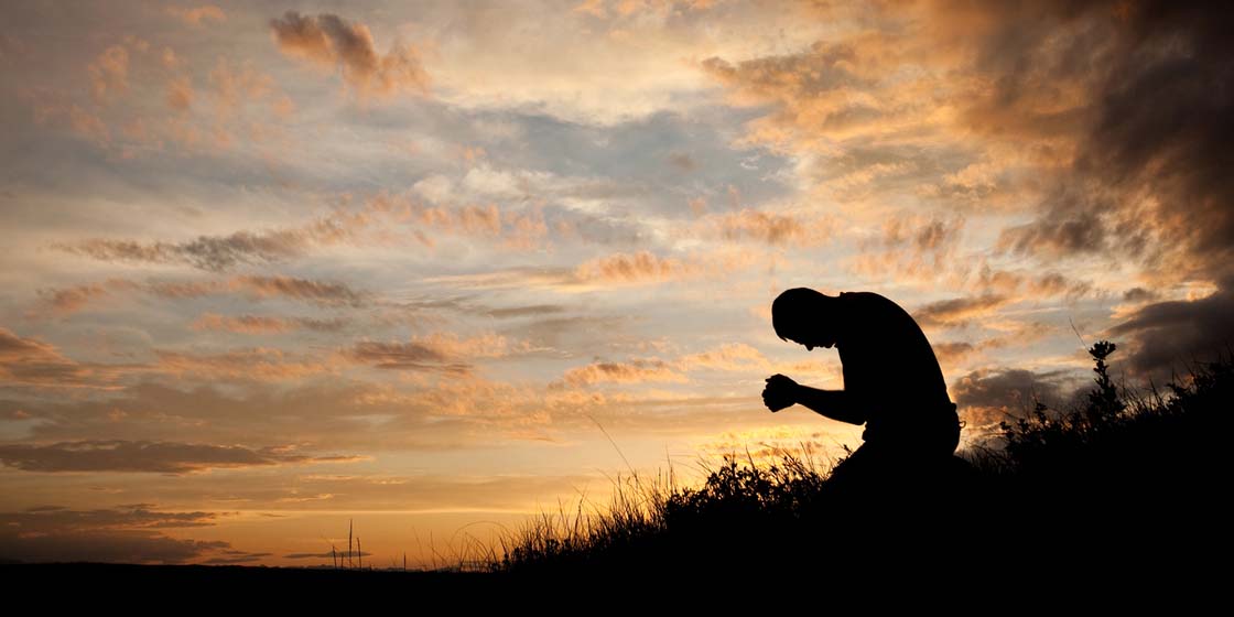 praying man