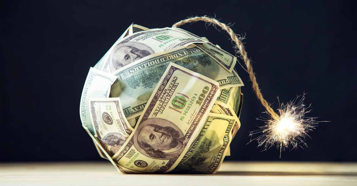 Dollar goes boom