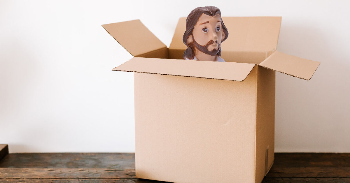 Jesus in a box