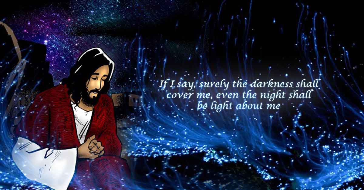 Jesus at night