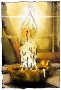 The Lily of the Valley Candle