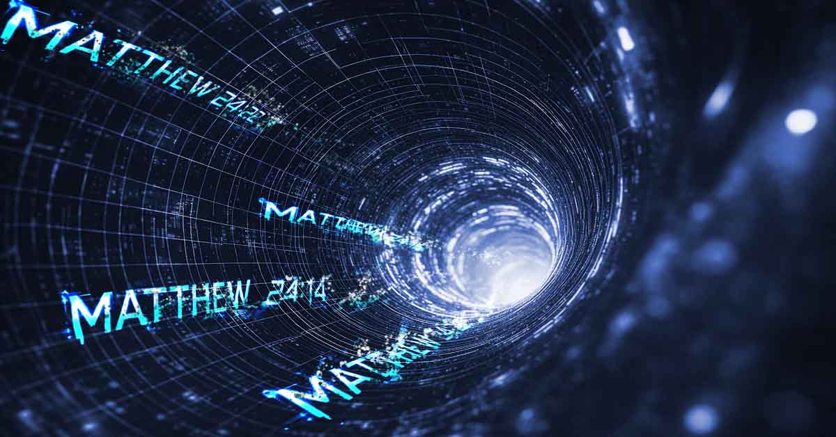 bible verses moving into a portal that leads back into the past, in this case, to Daniel's day